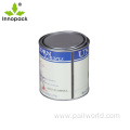 250ml round empty small tin cans for sale